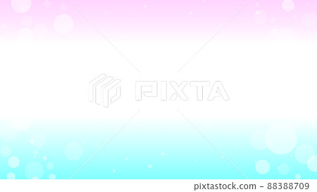 Pink Japanese style frame polka dot ring red blue blue green yellow background material background 88388709