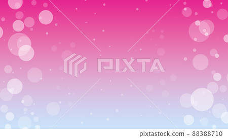 Pink Japanese style frame polka dot ring red blue blue green yellow background material background 88388710