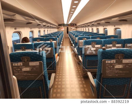 Inside the Tokaido Shinkansen N700 series No. 11 car 88392219