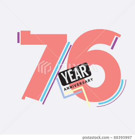 576th Years Anniversary Logo Birthday Celebration Abstract Design Vector Illustration. 576th Years Anniversary Logo Birthday Celebration Abstract Design Vector Illustration. 88393997