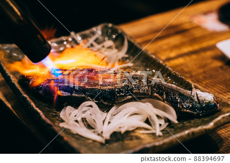 Eat at an izakaya 〆 Mackerel Eat at an izakaya 〆 Mackerel 88394697