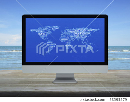 Global business online concept, Elements of this image furnished by NASA Global business online concept, Elements of this image furnished by NASA 88395279