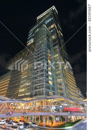 [Osaka] Night view of Abeno Harukas (Tennoji) 88395667