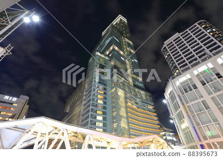 [Osaka] Night view of Abeno Harukas (Tennoji) 88395673