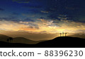 Three crosses on the hill 88396230