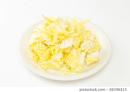 Chinese cabbage white background 88396815
