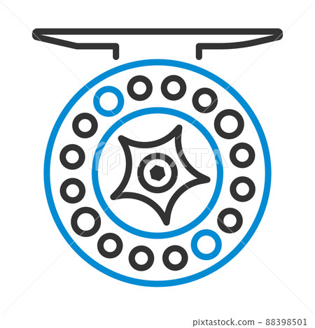 Icon Of Fishing Reel 88398501