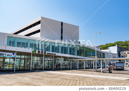 Exterior of Wakkanai Station Sightseeing image of Wakkanai City, Hokkaido 88400229