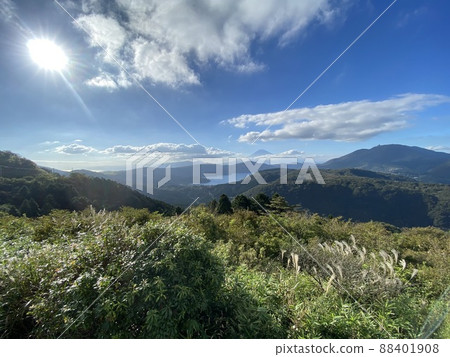 Mt. Fuji from Mt. Taikan 88401908