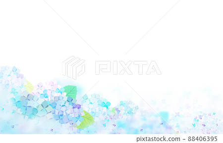 繡球花季節背景素材 繡球花季節背景素材 88406395