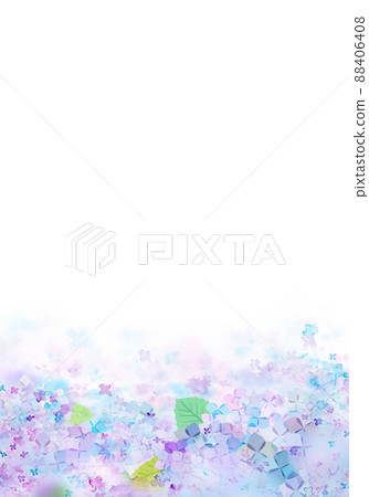 繡球花季節背景素材 繡球花季節背景素材 88406408