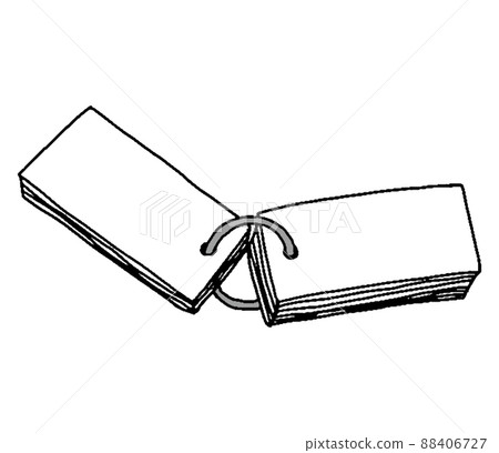 Memorization card (simple) Memorization card (simple) 88406727