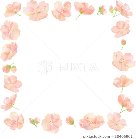 Cherry frame - Stock Illustration [88406961] - PIXTA