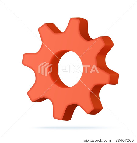 3d gear wheel 88407269