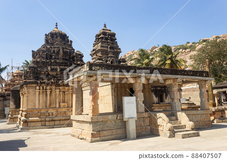 Side View of Subhrahmanya Temple, Avani, Kolar, Karnataka, India 88407507