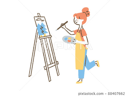 畫 picture_color 的女人 88407662