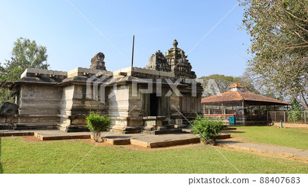 View of Sri Rameswara Temple, Kudli,  Shivamoga, Karnataka, India 88407683