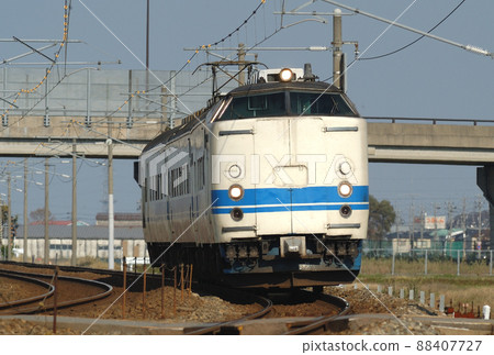 Hokuriku Main Line Kaga-Kasama-Mikawa JR West 419 Series D05 Organization (Fukui) Hokuriku Main Line Kaga-Kasama-Mikawa JR West 419 Series D05 Organization (Fukui) 88407727