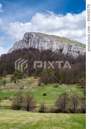 Peak of Stol mountain in eastern Serbia, near the city of Bor Peak of Stol mountain in eastern Serbia, near the city of Bor 88408578