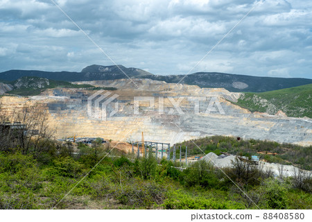 Veliki Krivelj mine of Zijin Bor Copper, one of the largest copper reserves in the world in Bor, Eastern Serbia Veliki Krivelj mine of Zijin Bor Copper, one of the largest copper reserves in the world in Bor, Eastern Serbia 88408580