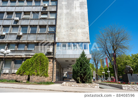 Headquarters of Zijin Bor Copper mine and smelting complex in Bor, Serbia Headquarters of Zijin Bor Copper mine and smelting complex in Bor, Serbia 88408596