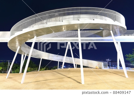 [廣島縣]尾道千光寺頂級展望台的夜景（PEAK） 88409147