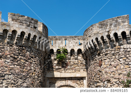 Belgrade Fortress in Kalemegdan park in Belgrade, capital of Serbia 88409185