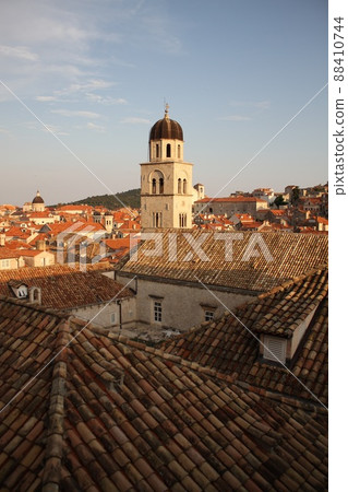 Dubrovnik Old Town (Croatia), a city with an orange roof 88410744