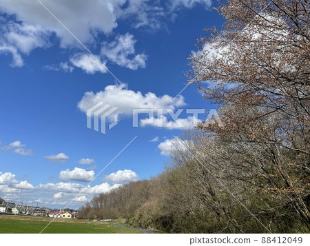 Picturesque clouds Saitama scenery Picturesque clouds Saitama scenery 88412049
