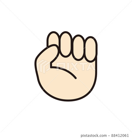 Rock-paper-scissors goo's hand 88412061