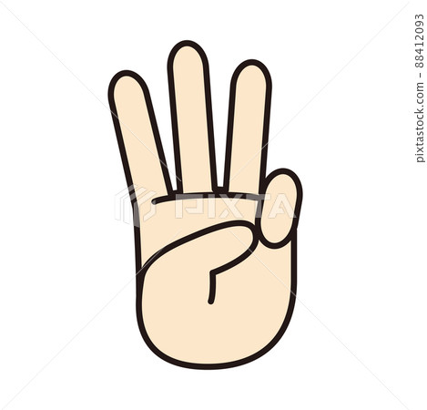 Three fingers 88412093