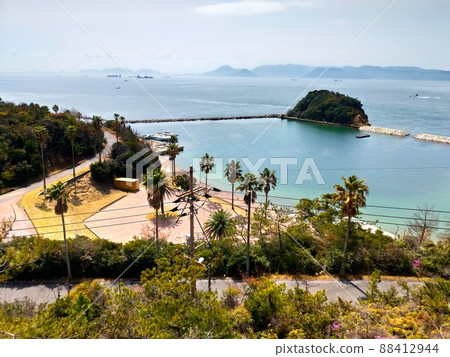 Marina next to Chichu Art Museum, Naoshima, Kagawa Prefecture 88412944