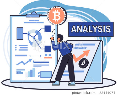 Statistical analysis and investment plans Cryptocurrency Bank digital trading, bitcoin mining 88414071