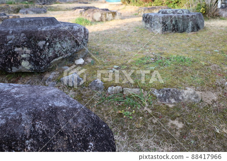 Cornerstone of Kehara Temple Ruins 88417966
