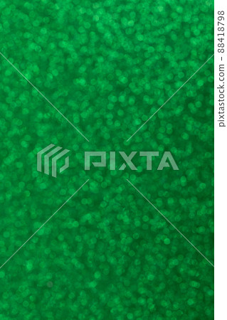 blurred background with bokeh emerald color, Metallic shimmers paper 88418798