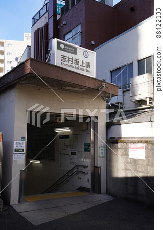 東京板橋區都營三田線志村上站地面出口, 東京板橋區都營三田線志村上站地面出口, 88422133