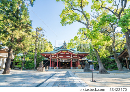 "Saitama Prefecture" Koshigaya City, Hisaizu Shrine 88422570