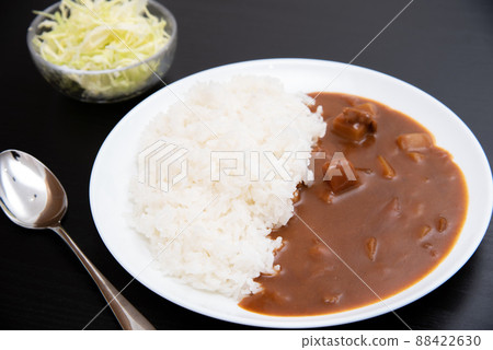Japanese simple curry rice Japanese simple curry rice 88422630