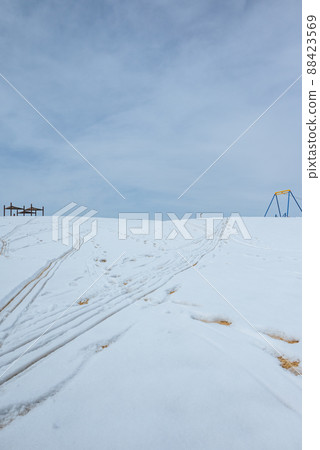 【松本機場】信州天空公園的雪景【航站樓】 【松本機場】信州天空公園的雪景【航站樓】 88423569