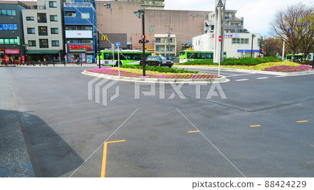 Scenery of JR East Ukimafunado Station and its surroundings (photographed in March 2022) 88424229