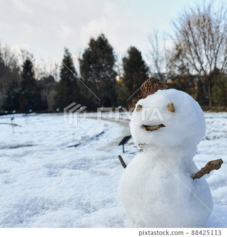 帶帽子的小雪人 88425113