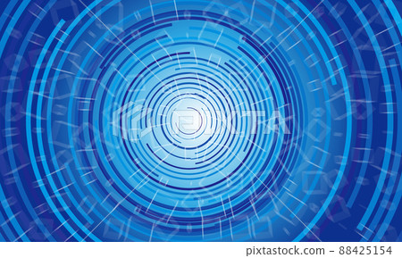 Cyber background of blue light leading to the back Cyber background of blue light leading to the back 88425154