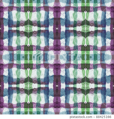Abstract striped batik seamless pattern 88425166