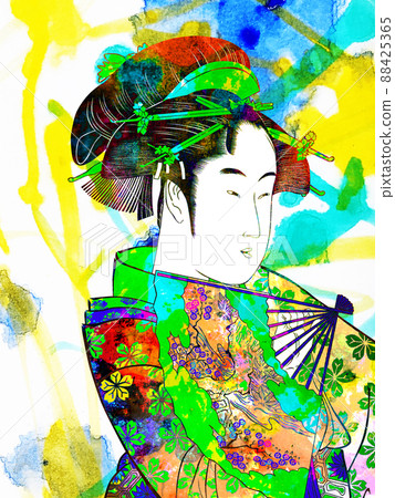 浮世繪女性多彩第 3 部分 88425365