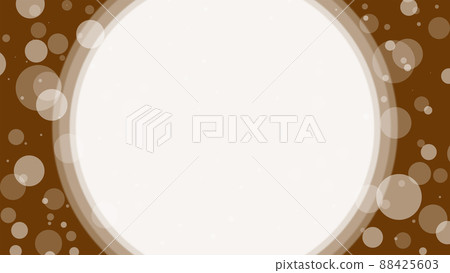 Brown Japanese style frame polka dot ring light brown brown brown yellow background material background Brown Japanese style frame polka dot ring light brown brown brown yellow background material background 88425603