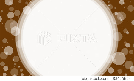 Brown Japanese style frame polka dot ring light brown brown brown yellow background material background Brown Japanese style frame polka dot ring light brown brown brown yellow background material background 88425604