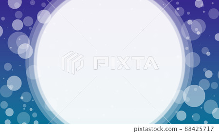 Japanese style frame polka dot ring purple blue green yellow background material background 88425717