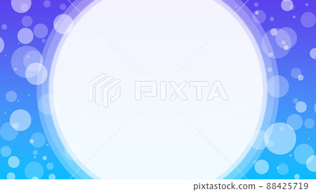 Japanese style frame polka dot ring purple blue green yellow background material background 88425719