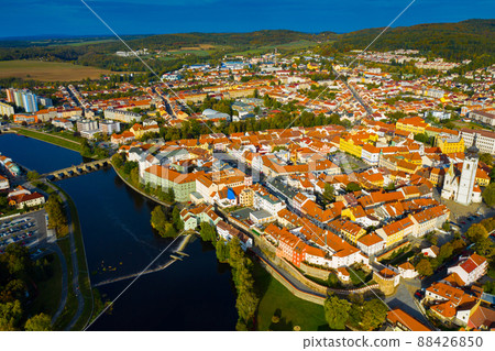 Old Town of Czech city of Pisek 88426850