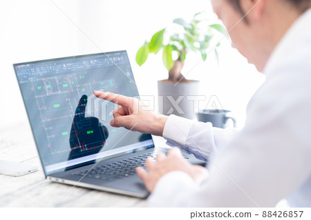 CAD operation, drafting, drafting, proposal, renovation 88426857